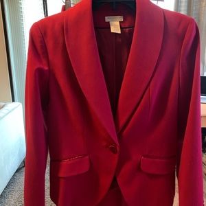 Red Pants Suit sz 4